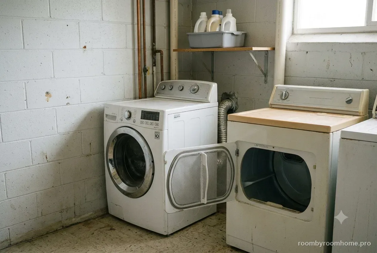 A small laundry room set up the way this guide describes